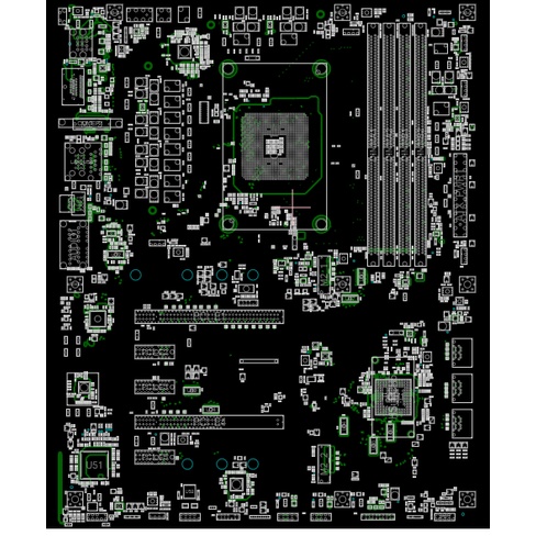 Sơ đồ mạch Boardview MS-7B85 MS 7B85 dùng cho thợ sửa chữa