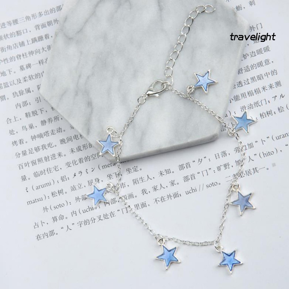 Lắc Chân Mặt Hình Ngôi Sao Dạ Quang Xinh Xắn | BigBuy360 - bigbuy360.vn