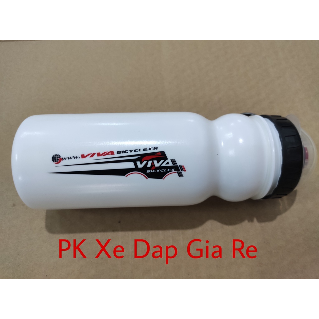 Bình nước nhựa VIVA cao cấp, Bình nước xe đạp hàng TAIWAN cao cấp