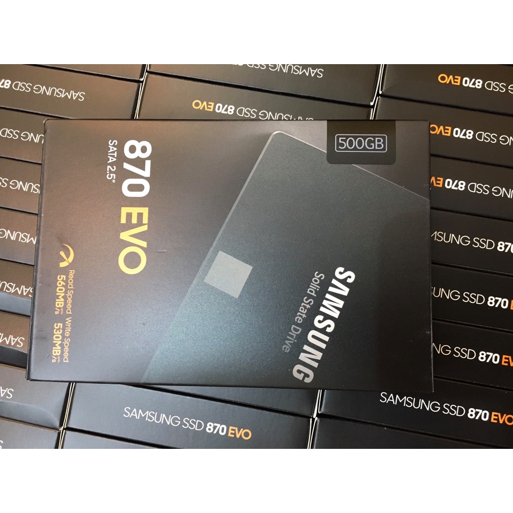 Ổ cứng SSD Samsung 870 EVO 1T/500GB/250G SATA III 6Gb/s 2.5 inch  BH 5 NĂM