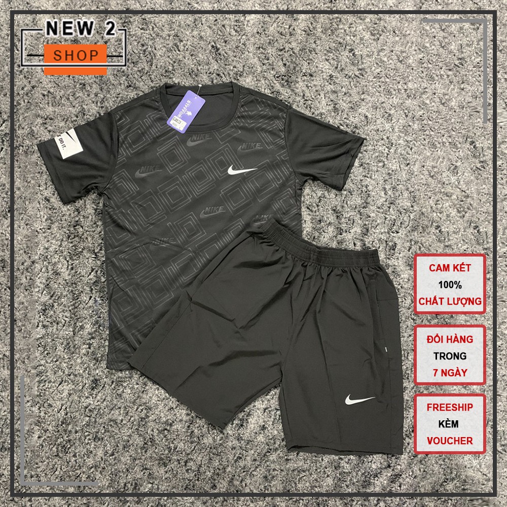 Bộ thể thao nam -Bộ hè nam cọc tay chất liệu thun lạnh dập vân siêu thấm hút mồ hôi thích hợp chơi thể thao