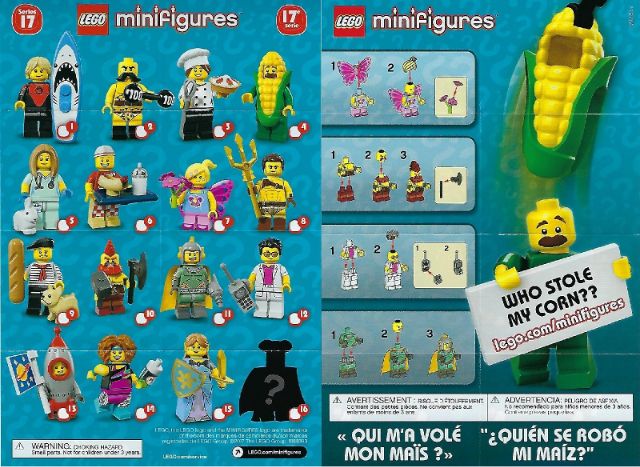 Nhân vật Lego 71018 - Lego Minifigures Series 17
