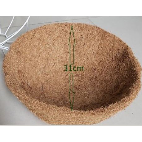 Miếng lót, tấm lót xơ dừa hình tròn đường kính 31cm