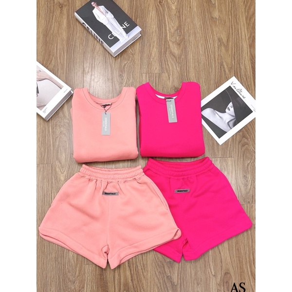 SET BỘ NỈ BÔNG ESENTIALS cực hot