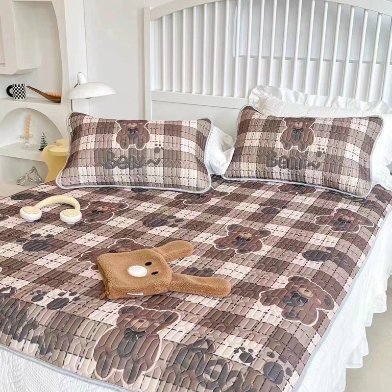 Chiếu điều hoà cao su non 5D dày dặn loại 1 mềm mát cho mua hè