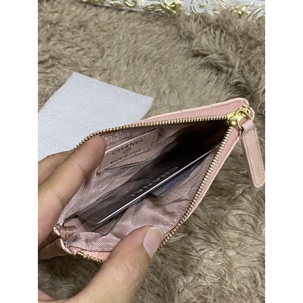 Ví màu hồng da size 14,5