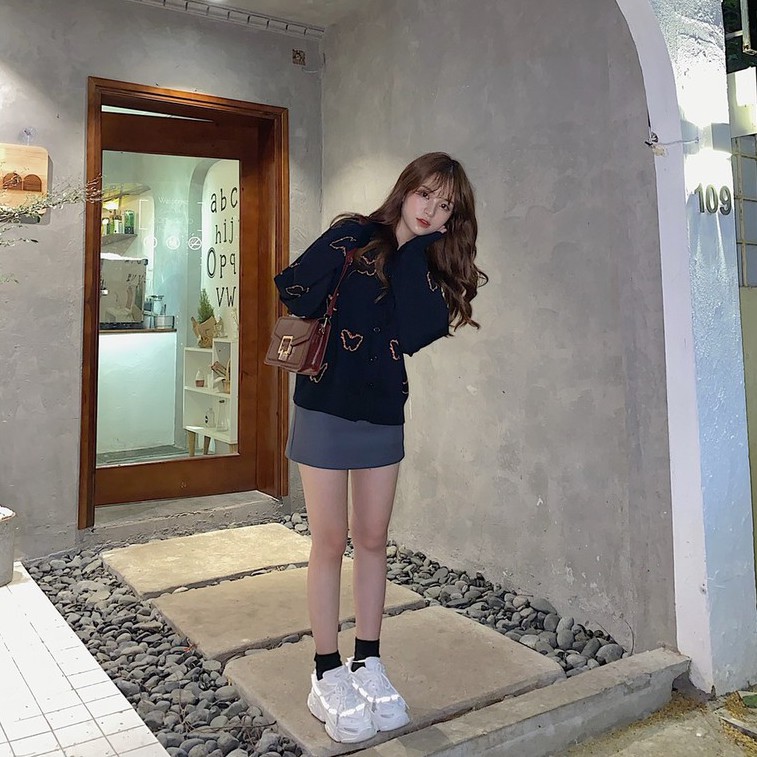 Giày Thể Thao Nữ giayBOM Đế Cao 5 cm B1062 | BigBuy360 - bigbuy360.vn