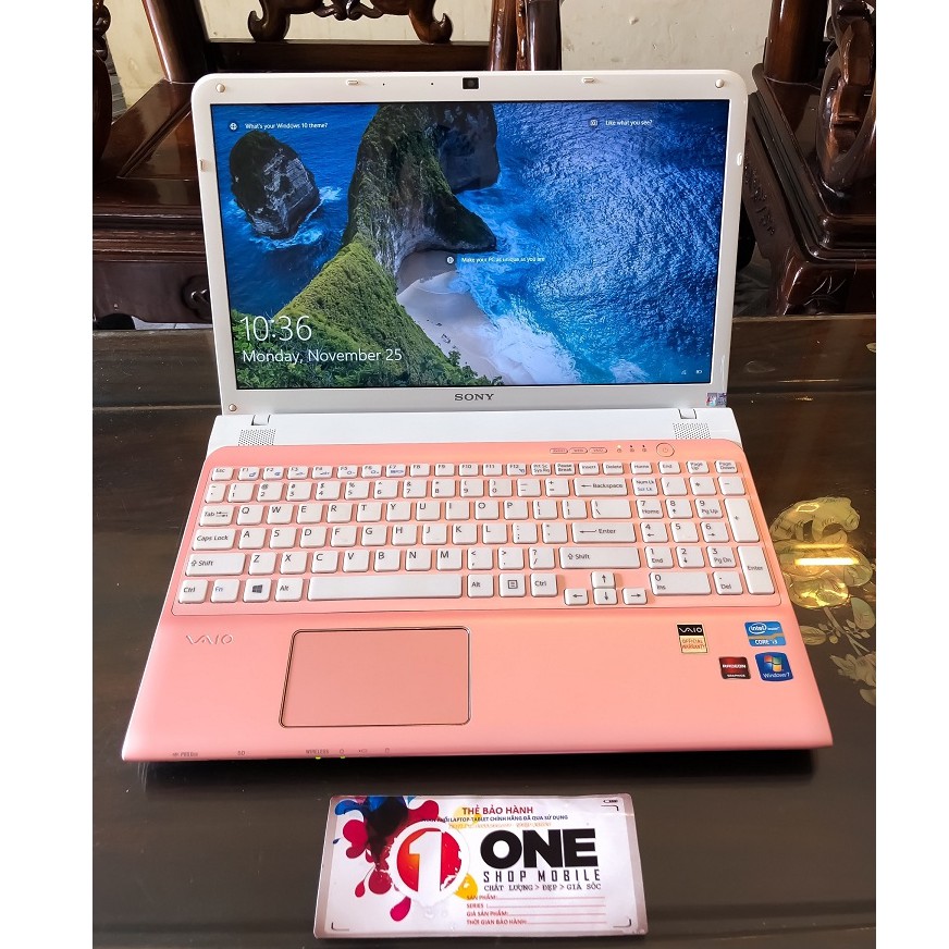 [ Siêu phẩm - Siêu Quyến Rũ ] Laptop Sony Vaio SVE15115EGP Pink cực đẹp, Core i5 3210M , Ram 8Gb , SSD 256Gb . | BigBuy360 - bigbuy360.vn