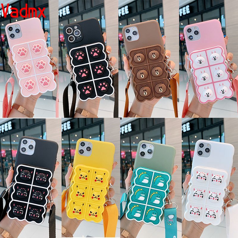 Ốp Lưng Hình Mèo Đáng Yêu Cho Samsung Galaxy A10E A20E S10 S9 S8 Plus