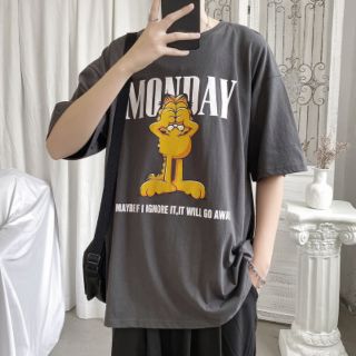 Áo thun bigsize unisex ulzzang mèo garfield