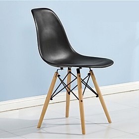 Ghế Làm Việc EAMES Chân Gỗ SỒI Dành Cho Phòng ĂN,Phòng KHÁCH,Cafe,Văn Phòng,Học tập