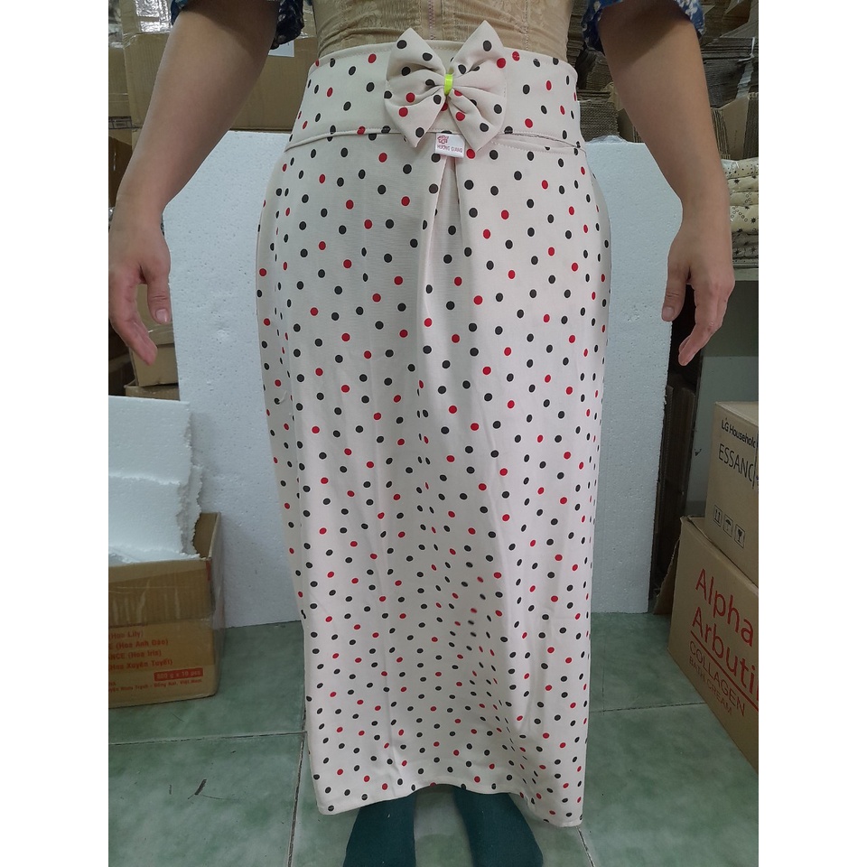 Váy chống nắng vải Thun có túi tiện lợi 2 lớp chất vải dầy và đẹp - Giao hình ngẫu nhiên