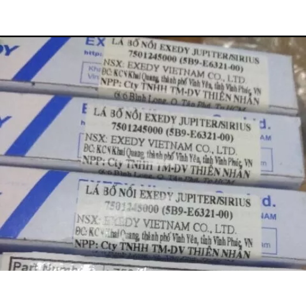 Combo bộ lá bố  , lá sắt xe Sirius/ Jupiter