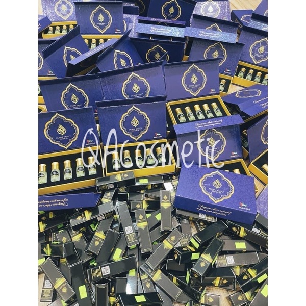 Sale [CHÍNH HÃNG] SET MINI 5 LỌ (5 MÙI) TINH DẦU THƠM DUBAI FANCY