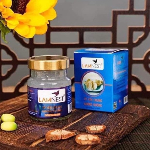 Tổ yến chưng không đường 28% yến - 5 hủ tặng 1 hủ