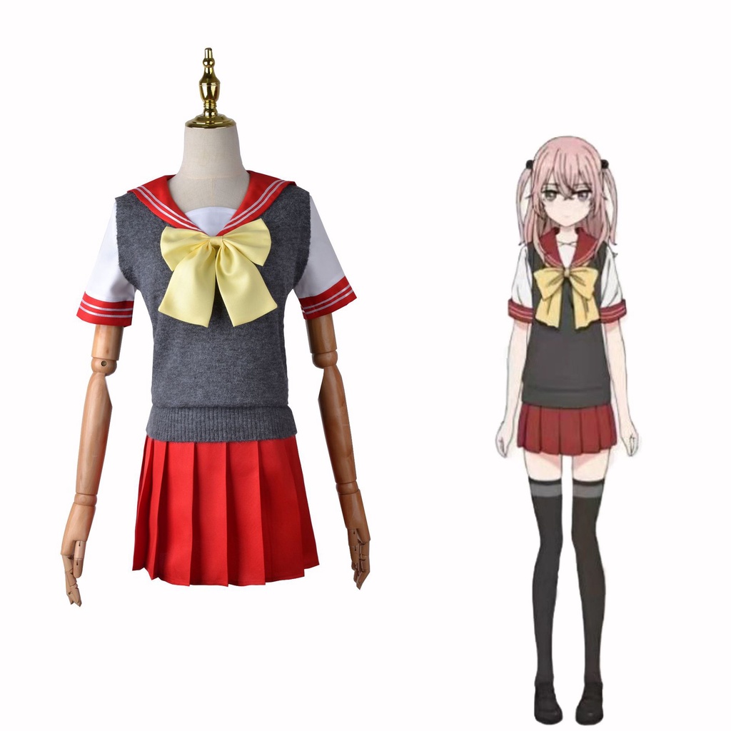 Sam My Dress-up Darling Cos Inui Sajuna JK JK Unifrom Chân Váy Và Vớ Phối Nơ | BigBuy360 - bigbuy360.vn