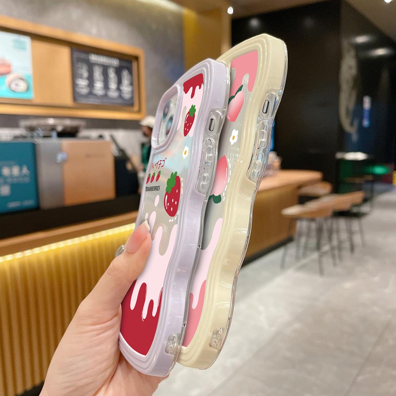 SUNTAIHO Ốp lưng iphone Ốp điện thoại mềm họa tiết trái cây thích hợp cho iPhone XR 11 Pro 11 12 13 Pro max XS max XR 7 plus