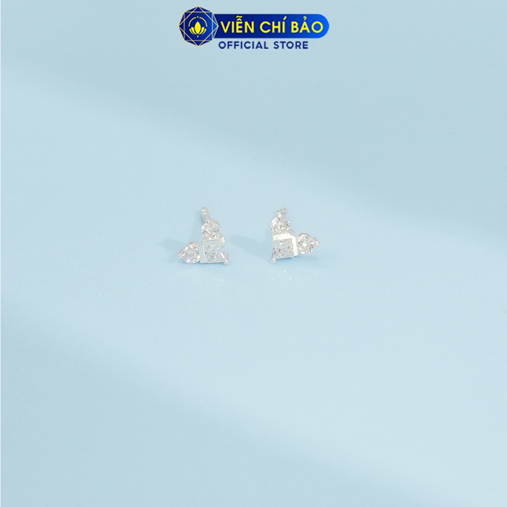 Bông tai chuột chất liệu bạc 925 thời trang phụ kiện trang sức nữ thương hiệu Viễn Chí Bảo E068