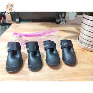 [HÀNG SẴN] GIÀY ĐI MƯA CHO CHÓ MÈO - ỦNG ĐI MƯA CHÓ MÈO KHÔNG THẤM NƯỚC GIÁ SIÊU RẺ