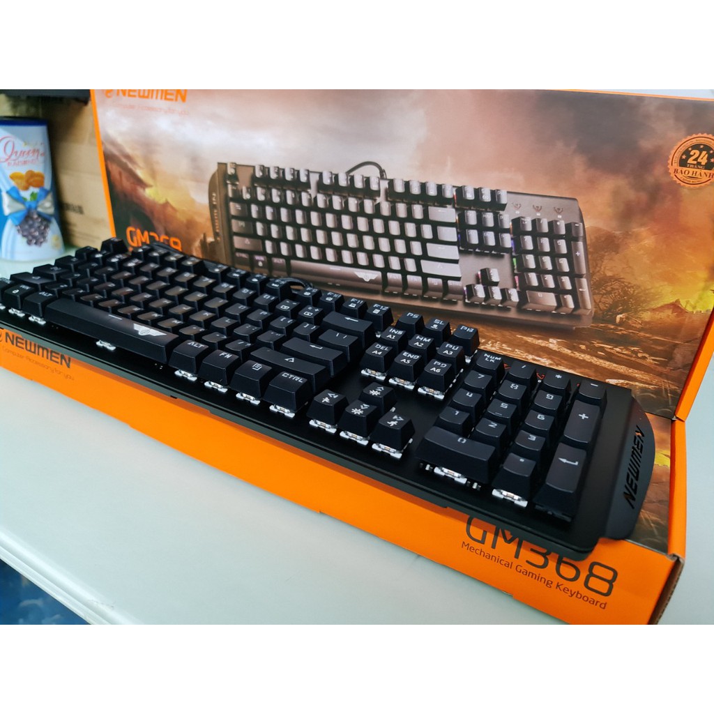 Bàn phím cơ Newmen GM368 - Hàng Chính Hãng