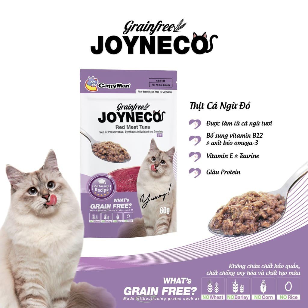 Pate Joyneco cho mèo cưng 60g