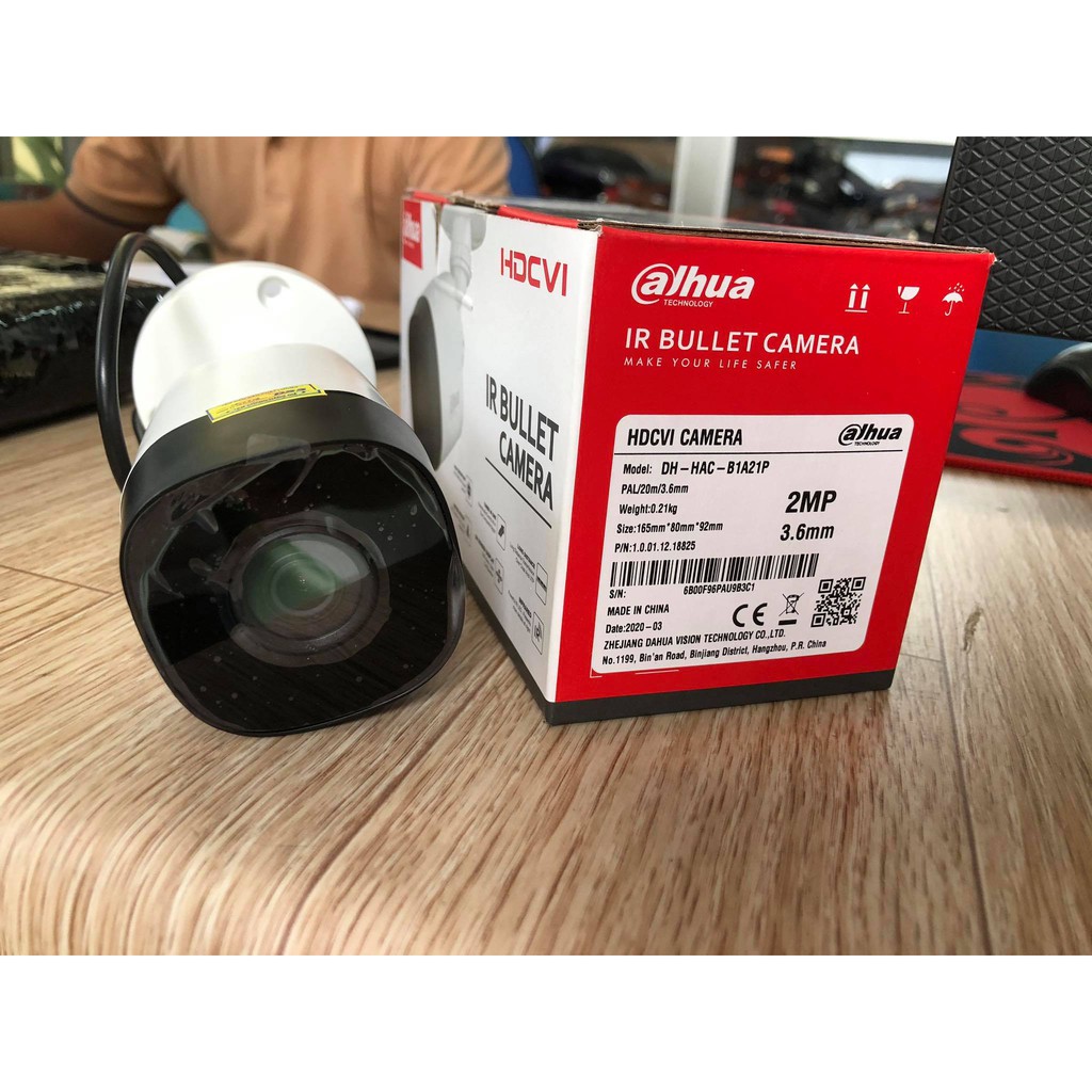 Camera Dahua DH-HAC-B1A21P giá cạnh tranh