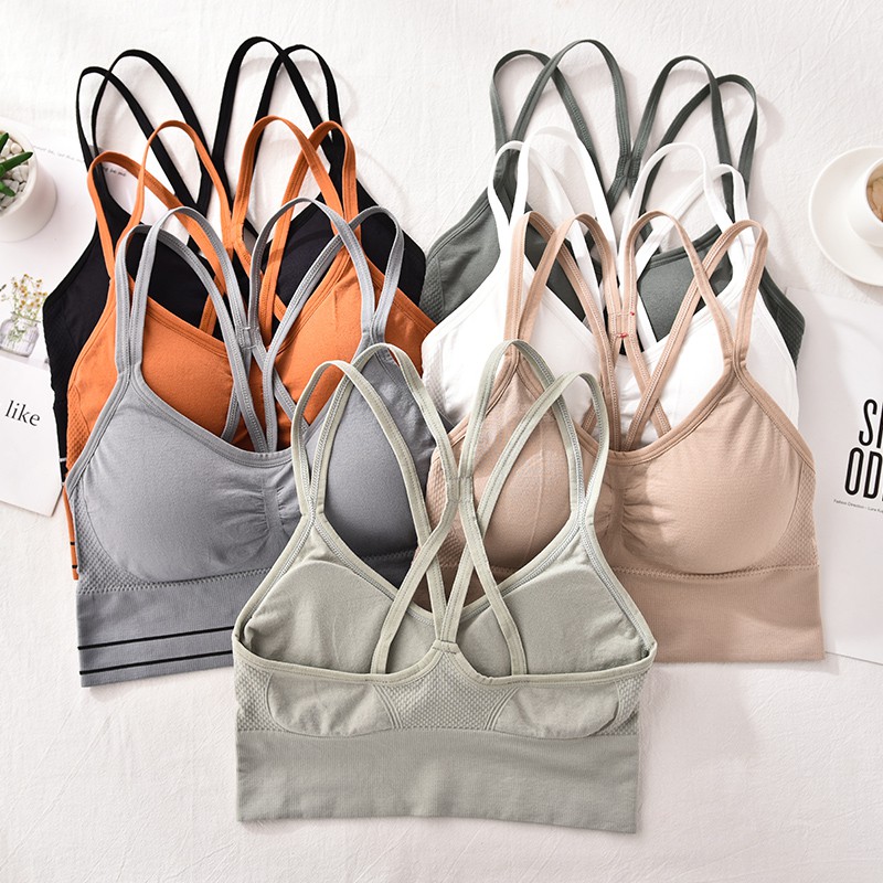 Áo ngực thể thao AOWEINISI không hằn vết phong cách trẻ trung thời trang quyến rũ