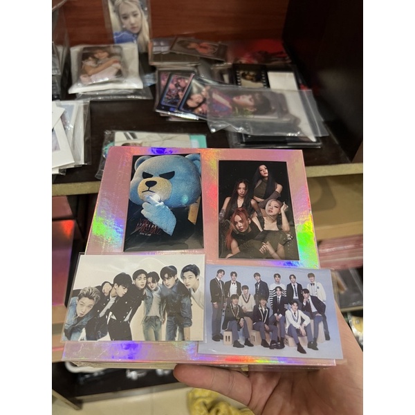 Card ảnh Blackpink TREASURE Winter Ikon  event tháng nhà YG