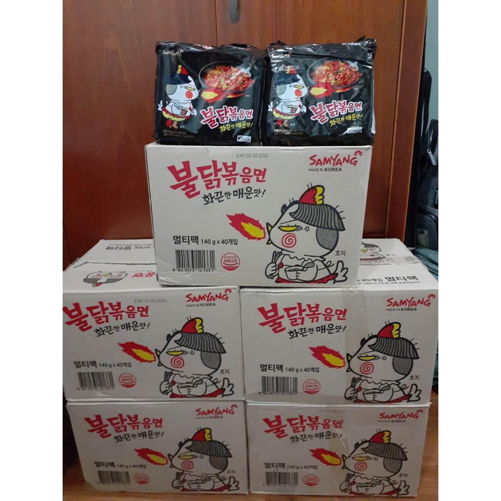 Combo 5 Gói Mì Cay Samyang Vị Gà Cay - Hàn Quốc | BigBuy360 - bigbuy360.vn