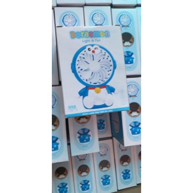 Quạt tích điện cầm tay hình doremon | BigBuy360 - bigbuy360.vn