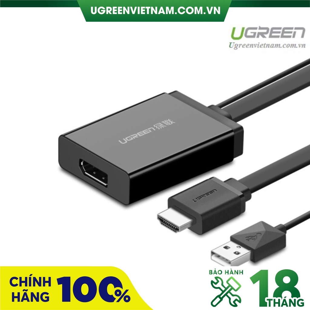 Cáp chuyển HDMI sang Displayport chính hãng Ugreen 40238