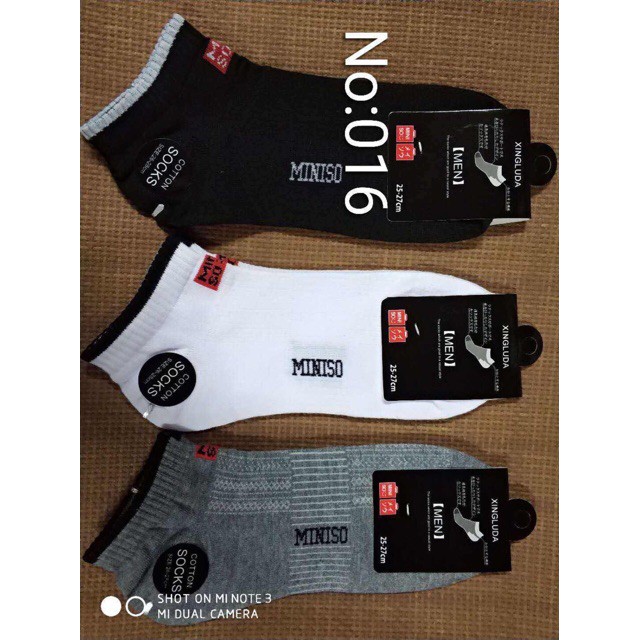 Tất cổ ngắn nam nữ cotton họa tiết cá sấu lacoste chống hôi TN99A