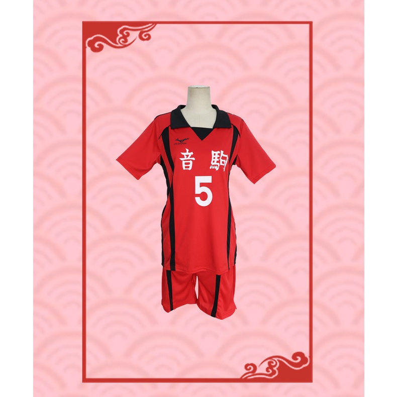 Bộ Trang Phục Cosplay Nhân Vật Anime Gồm Áo Thun Tay Ngắn Và Quần Short Phong Cách Haikyuu
