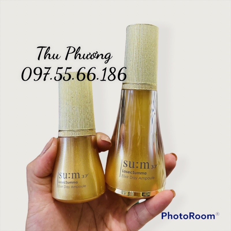 Lọ tinh chất vàng ngày - tinh chất vàng đêm sum losec summa 10ml (mẫu mới)