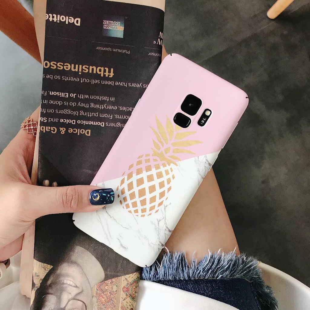 Ốp điện thoại cứng họa tiết độc đáo cho Samsung Galaxy S7 S7edge S8 S8+ S9 S9+ Note 8 Note 9