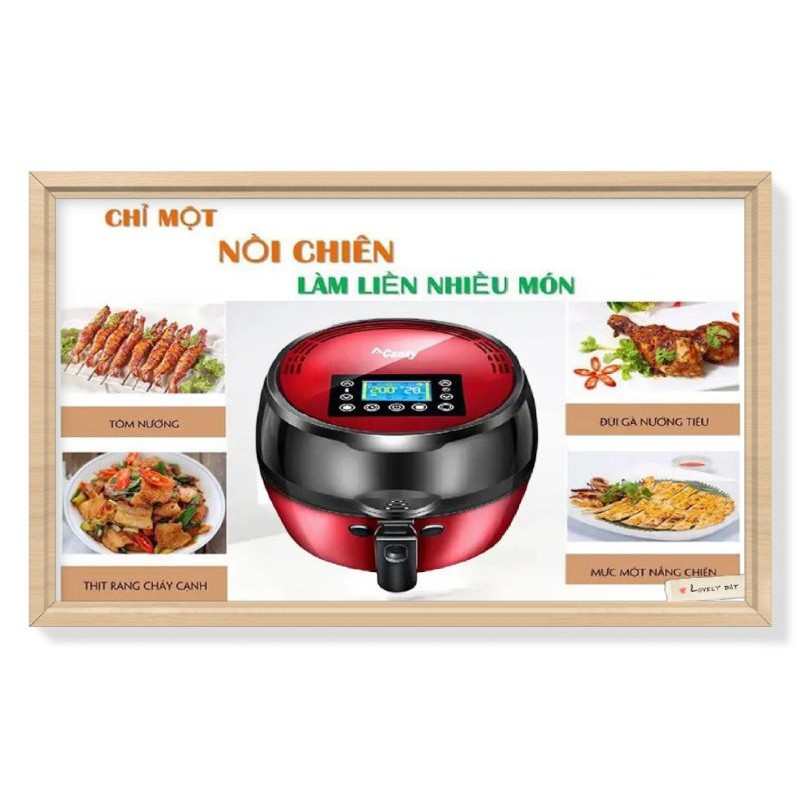 Nồi Chiên Không Dầu Cao Cấp CANZY CZ_FR10A