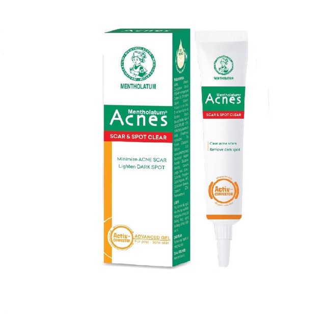 Gel chuyên biệt sáng thâm mờ sẹo Acnes Scar and Spot Clear 10g