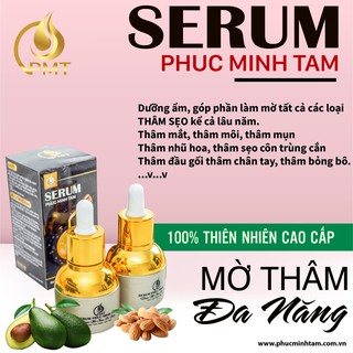 Serum Phúc Minh Tâm - Mờ thâm đa năng PMT - Thâm môi, thâm mắt, thâm chân tay, thâm nách