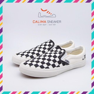 Giày Vans Caro 🏆HOT TREND🏆 Giầy Thể Thao Vans caro / Sneaker Nam Nữ Đủ Size : 36-43 /Giày Vans slip on