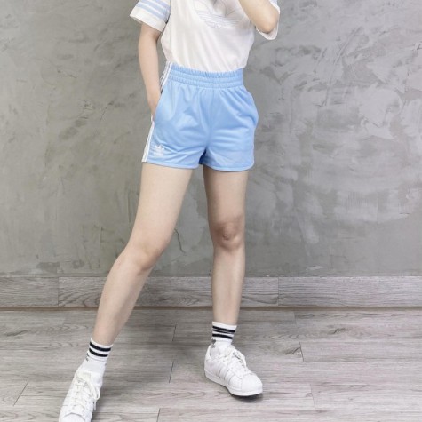 (HÀNG XUẤT XỊN) Quần short xanh da trời 502 3-Stripes short Clear Blue Sky Made in Cambodia full tag code  Size S M L