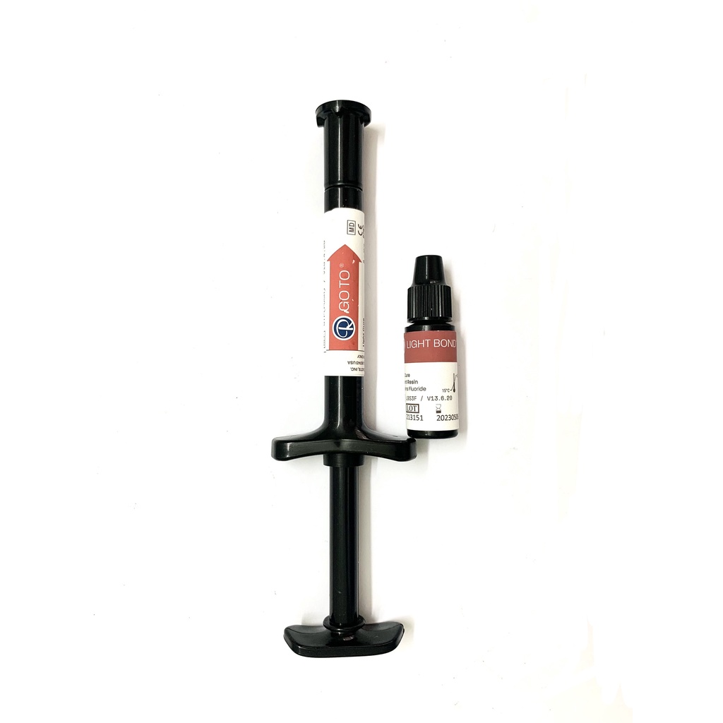 Combo Tuýp Composite Gắn Mắc Cài Goto + Chai Light bond _USA