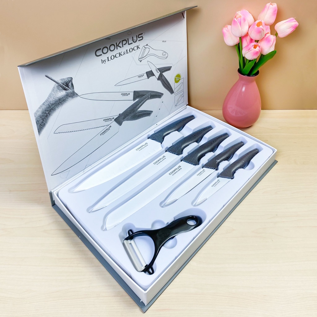 Bộ dao nhà bếp 6 món Lock&Lock CKK101S01