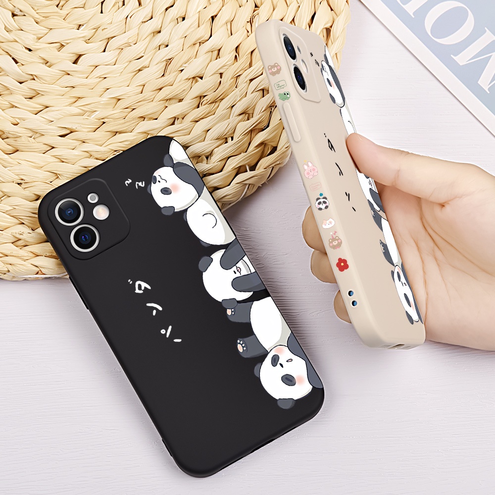 Ốp Điện Thoại Họa Tiết Gấu Trúc Cho VIVO Y20 Y12 Y12 Y15 VIVO Y20A Y20G Y17 Y3 U10 VIVO Y19 Y5S U3 K036 Q