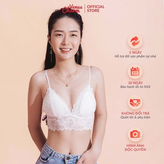 Áo bralette nữ Venus Charm Bra 01 đệm mỏng ren sexy ôm ngực tự nhiên thoải mái