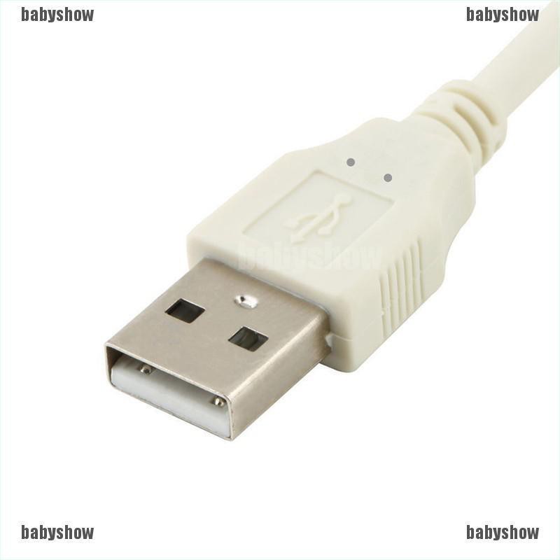 Dây Cáp Kết Nối Usb Sang Ps2 Usb-To-S2 Cho Bàn Phím Máy Tính