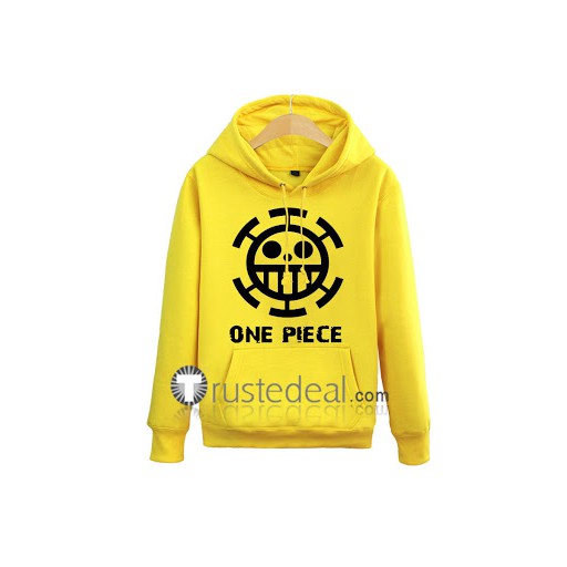 [SIÊU RẺ] Áo Hoodie Law One Piece mẫu mới cực chất màu vàng