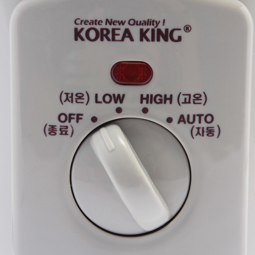 Nồi tiềm Korea King KSC-15R 1.5L (Trắng phối xám)