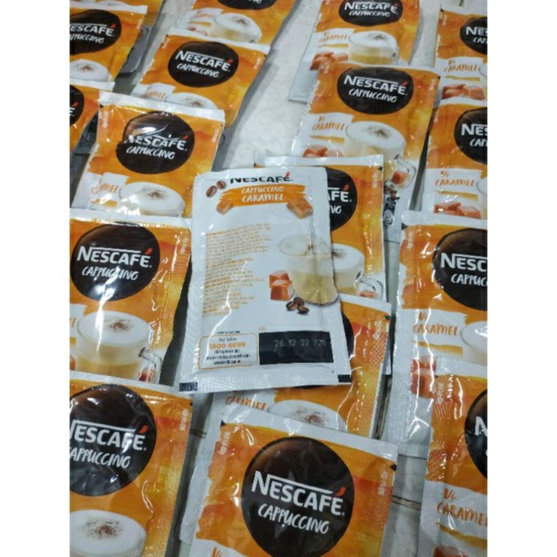50 gói nescafe mix vị socola và caramel