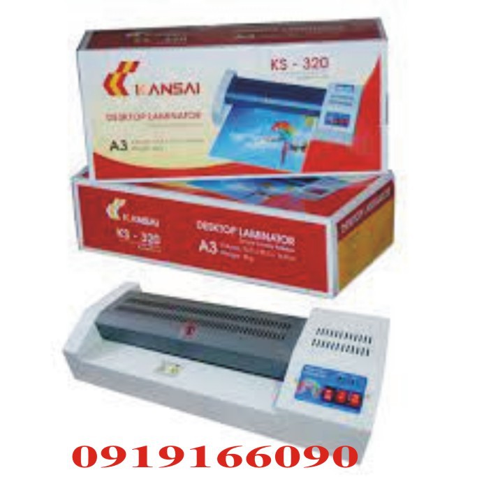 Máy ép Plastic KS-320 khổ A3