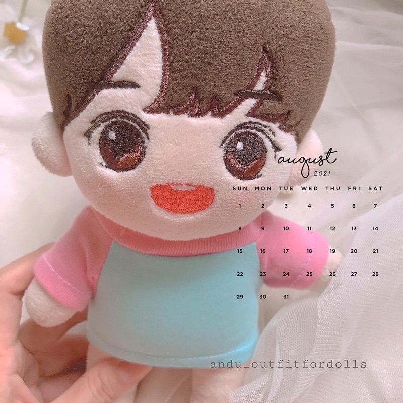 Set Bom Bom cho doll 15-20cm-idv- 10cm